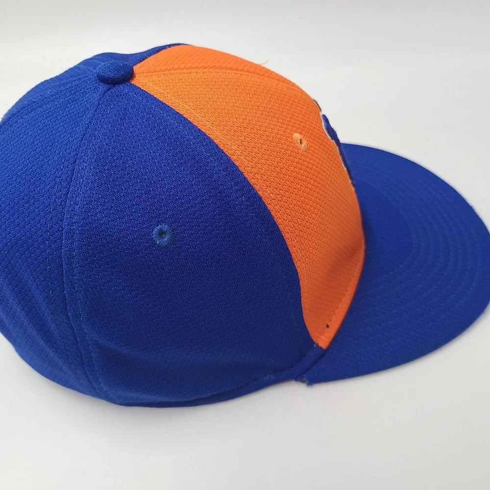 New York Mets Hat Adjustable OC Sports Orange Blue MLB Baseball Polyester‎ Men